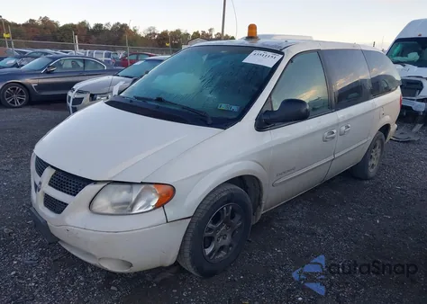 2001 Dodge Grand Caravan Sport z USA, uszkodzony, nr VIN 2B4GT44L21R342197